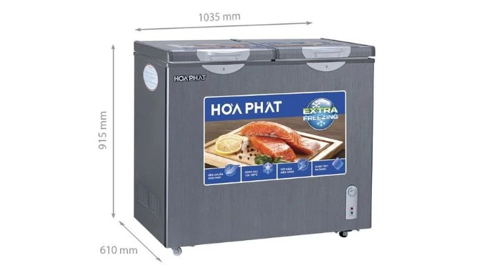 Tủ Đông Hòa Phát 205 Lít HCF 506 S2Đ2SH/ HPF BD6205G